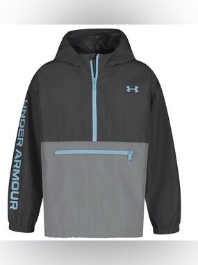 BRAND NEW boy youth under armour anorak windbreaker jacket size L
